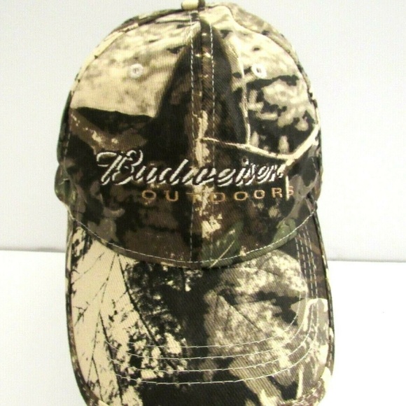 Vintage 90s Budweiser King Of Beers Outdoor Camo H - Picture 6 of 8